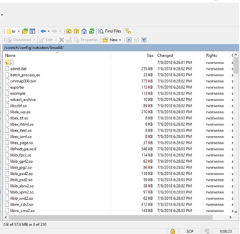 File Upload Report Configuration